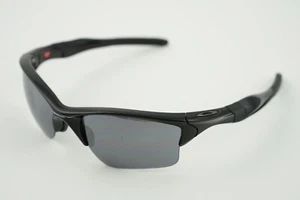 OO9154-01 Oakley Half Jacket 2.0 XL Polished Black/Black Iridium 62-15-133 - Picture 1 of 8