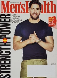 JOHN KRASINSKI September 2018 MEN'S HEALTH Magazine & STYLE GUIDE - Picture 1 of 2