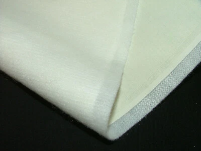 10 Metre Roll Of Bonded Interlining With 100% Ivory Sateen Curtain Lining - Image 1 of 4