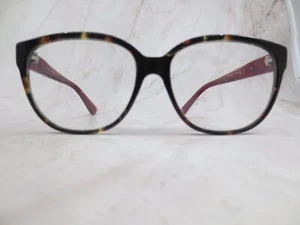 Anne Klein Eyeglasses Frame AK 7028-604 Women's Burgundy Tortoise Full Rim 130 - Picture 1 of 7
