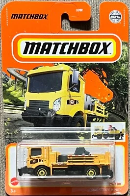 Matchbox #25/100 Road Stripe King #GVX21 1:64 Scale Die-cast - Image 1 of 2