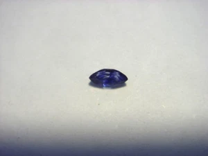 Sapphire Gemstone Marquise Cut 3.5 mm x 2 mm 0.15 carat Natural Gem Blue - Foto 1 di 3