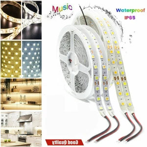 5-20m 12V 24V 5050 LED Stripe Streifen Lichtband Warmweiß Kaltweiß Leiste Kette - Bild 1 von 17