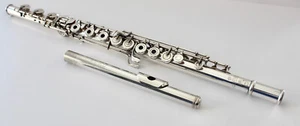 LANDELL FLUTE, PROFESSIONAL, Rare One-Piece body, SOLID SILVER, SOUNDS AMAZING!! - Picture 1 of 14