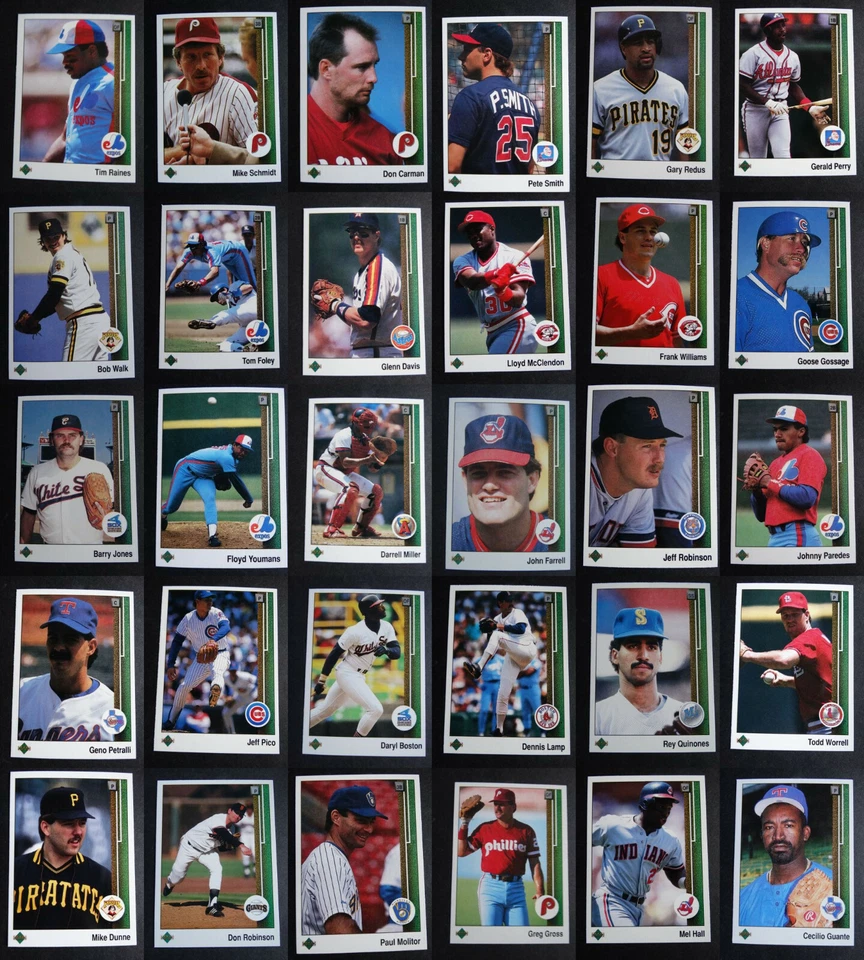 1989 Upper Deck Baseball Cards Complete Your Set You U Pick From List 401-600 - Image 1 of 1