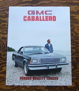 1981 GMC Caballero Sales Brochure - Bild 1 von 1
