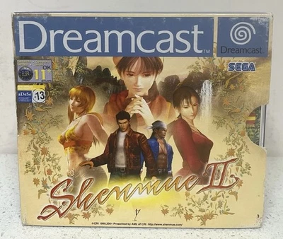 Shenmue II (Importación Reino Unido) (Sega Dreamcast, 2001) - Versión Reino Unido manuales completos 4 cd Foto 1 de 4