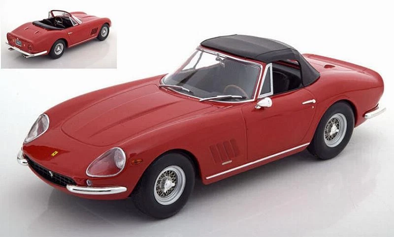 Ferrari 275 GTB4 NART Spyder 1967 Red 1:18 KK KKDC180234 - Immagine 1 di 1