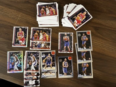 (100+) 2025-26 Topps PHILADELPHIA 76er’s Team LOT w/RC’s & Parallel’s  - Image 1 of 2