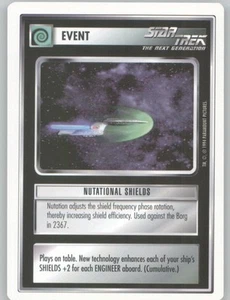 Nutational Shields | Star Trek CCG 1994 White Border | Near Mint - Picture 1 of 2