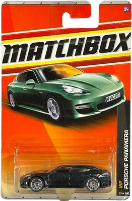Brand new unopened dark green 2011 Matchbox #33/100 VIP #2/6 Porsche Panamera - Image 1 of 3