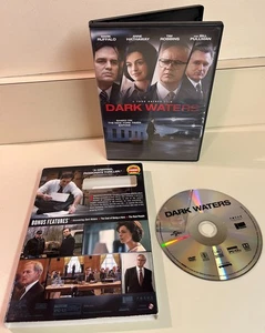 Dark Waters DVD, 2019 Thriller, Mark Ruffalo, Anne Hathaway, Tim Robbins, Bonus - Picture 1 of 3