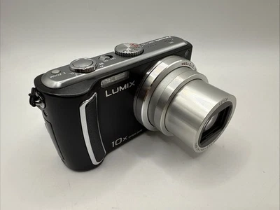 Panasonic Lumix DMC-TZ5 9.0MP Digital Compact Camera -  SD Card + Case - Image 1 of 4
