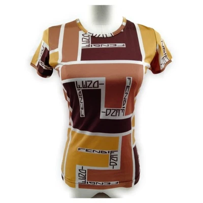 NO TARIFF Fendi TShirts Ladies Polyester 42 5500500 - Image 1 of 4