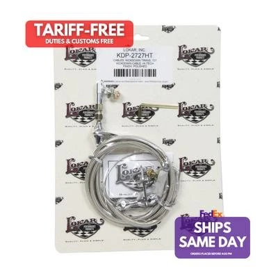 Lokar KDP-2727HT, Kit Polished Hi-Tech 727 Kic Kdown Cable Performance Parts - Image 1 of 4