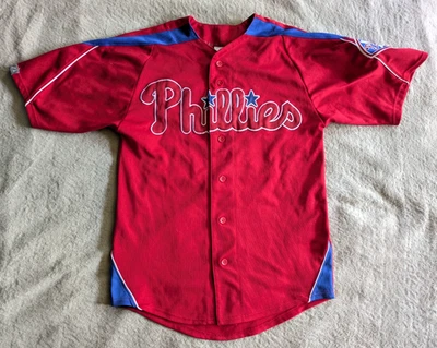Philadelphia Phillies CHASE UTLEY 26 Baseball MLB Jersey L 42 Stitched Majestic - Image 1 of 4