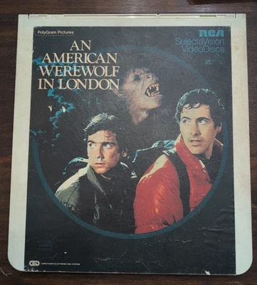 An American Werewolf In London VideoDisc CED RCA SelectaVision Untested - Image 1 of 4