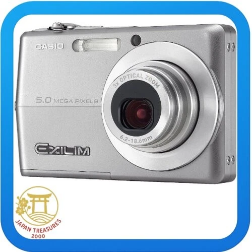 Casio EX EX-Z500 Digital Camera Exilim Zoom   sliver - Image 1 of 1