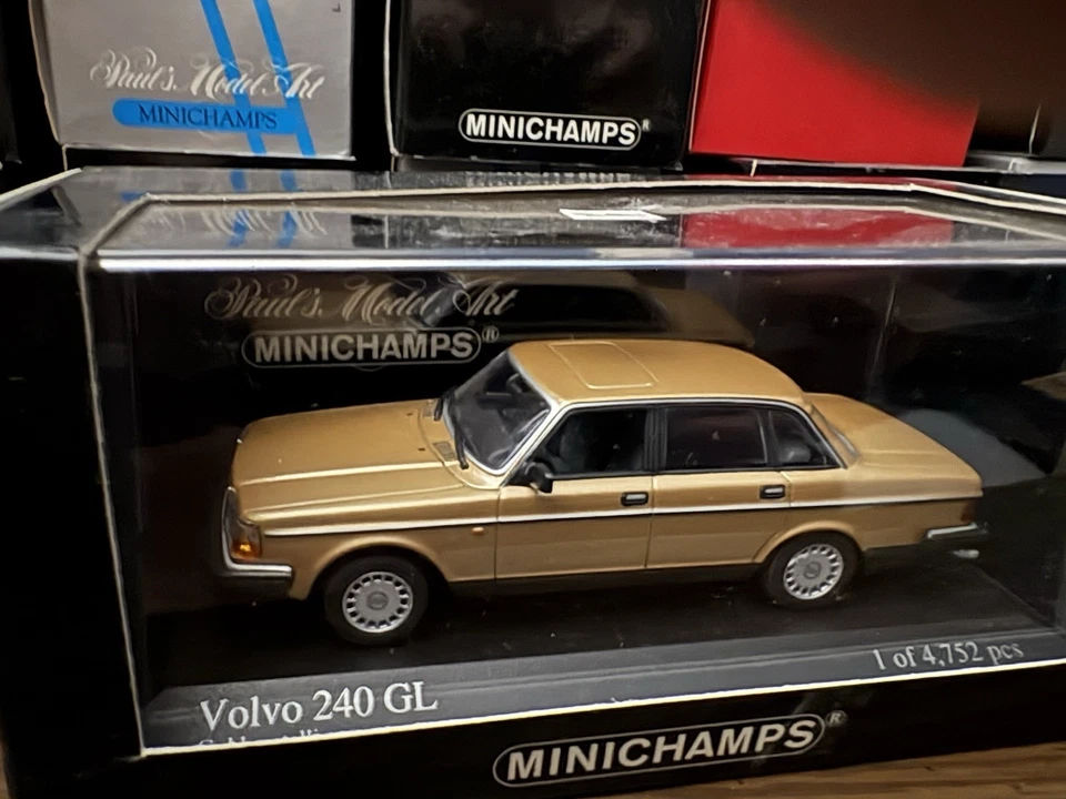 1/43 Minichamps Volvo 240 GL 1987 1988 1989 1990 Foto 1 de 1