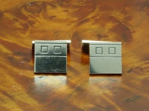 925 Argento Sterling Gemelli / Vero Argento / 11,3g - Foto 1 di 3
