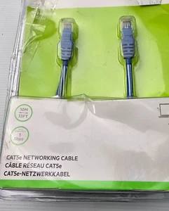 BELKIN A3L791BT10MBLUS CAT5e NETWORKING CABLE 10m (NEW Genuine) - Picture 1 of 2