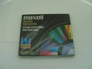 *NEW* Maxell MA192-S2 5.2GB RW Optical Disk 2048 b/s same = EDM-5200C EDM-5200B - Picture 1 of 4