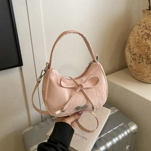 Bowknot Handbags Vintage Crossbody Bags Creative Shoulder Bags Women - Picture 1 of 17