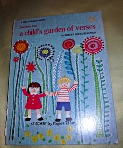 A CHILD'S GARDEN OF VERSES - A BIG GOLDEN BOOK Stevenson, Robert Louis 1969 - Picture 1 of 7