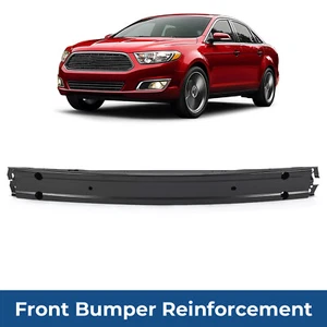 Front Black Steel Bumper Reinforcement Impact Bar For Ford Flex Taurus 2009-2019 - Picture 1 of 16