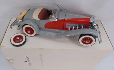 Danbury Mint 1935 Duesenberg SSJ Speedster 1/24 Diecast Red/Gray READ !! - Image 1 of 4