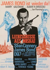 ANONYM - JAMES BOND GOOD KISSES FROM RUSSIA - 1963 - Bild 1 von 1
