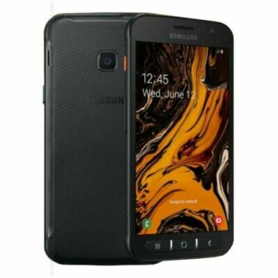 Samsung Galaxy XCover 4s Black 16GB SIM 4G NFC Unlocked Android Smartphone Black - Image 1 of 3