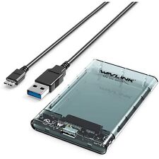 WAVLINK SATA to USB 3.0 External Hard Drive Enclosure,2.5 inch 5mm/7mm/9.5mm S