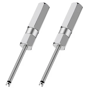 2pcs Valve Stem Core Remover Set, Tire Valve Core Tool for Schrader Valve Cores - Picture 1 of 7