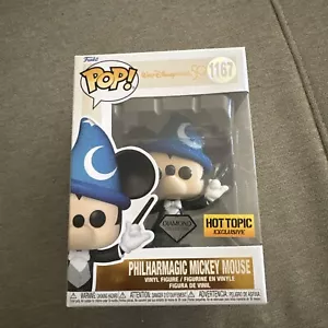 Funko Pop: Disney - Filarmagia Mickey Mouse #1167 Diamante Hot Topic Exclusivo - Imagen 1 de 6
