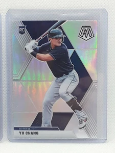 Yu Chang 2020 Chronicles Mosaic - SILVER PRIZM RC - Cleveland Indians - Bild 1 von 2