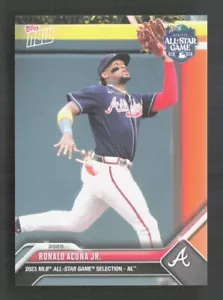 Ronald Acuna Jr 2023 Topps Now All-Star Game Selections #ASG-RJ - Picture 1 of 2