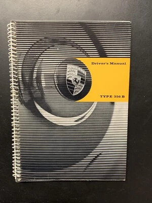 Manual del propietario original para modelos Porsche 356 B 01/63 Foto 1 de 4