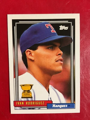 Juan Gonzalez Ivan Rodriguez Rookie & more YOU PICK Texas Rangers Tigers Indians - Image 1 of 4