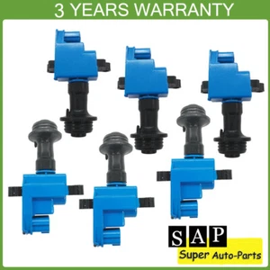 New 6X Ignition Coil Pack For Skyline R34 GT Neo Stagea RB25DE RB25DET MCP-1440 - Picture 1 of 8