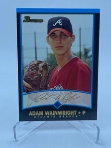 Bowman Adam Wainwright RC 2001 #206 Gold SP - Imagen 1 de 1