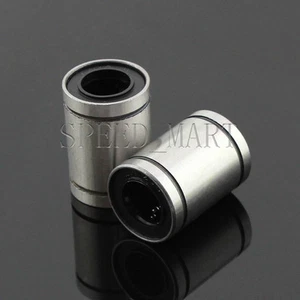 10 PCS 12mm LM12UU Linear Bush Ball Bearing Bushing For 3D Printer wheel slider - Imagen 1 de 5