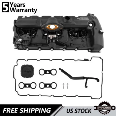 Kits de montaje de cubierta de válvula de motor con junta y pernos para BMW 128i 328i 528i X3 X5 Foto 1 de 4