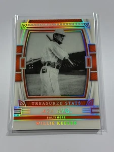 2023 Panini National Treasures #TS-WK Willie Keeler Treasured Stats /99 - Picture 1 of 2