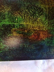 Antikes Ölgemälde/Bild auf Karte, unbekannter Künstler, 5,5 x 4" cm - Bild 1 von 2