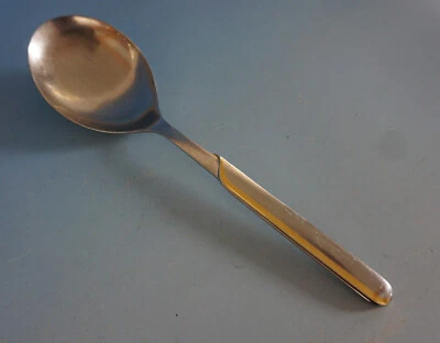 1 WMF Onda Gemüselöffel Vorlegelöffel Cromargan mit Gold 23,3 cm (F023-226) - Bild 1 von 2