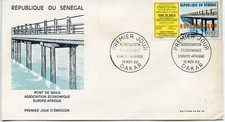 FDC / PREMIER JOUR DU SENEGAL DAKAR / PONT DE BAILA 1969