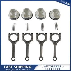 4X Connecting Rod + Piston Ring Set for Hyundai Creta Kia Forte Cerato 1.6L G4FG - Picture 1 of 19
