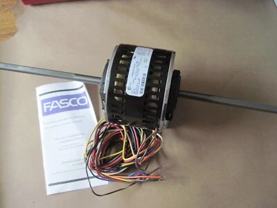 Century 89PSC Fan Coil Air Conditioner Motor, 115V, 1050 RPM, 5 Speed, 1/10 HP - Image 1 of 4