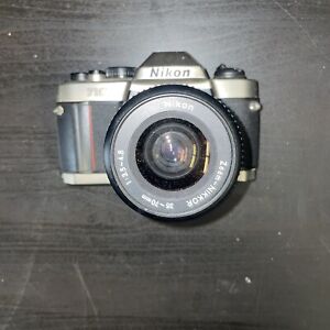 NIKON "FM10" SLR Film Camera w/ Zoom-NIKKOR 35-70mm f/3.5-4.8 Lens